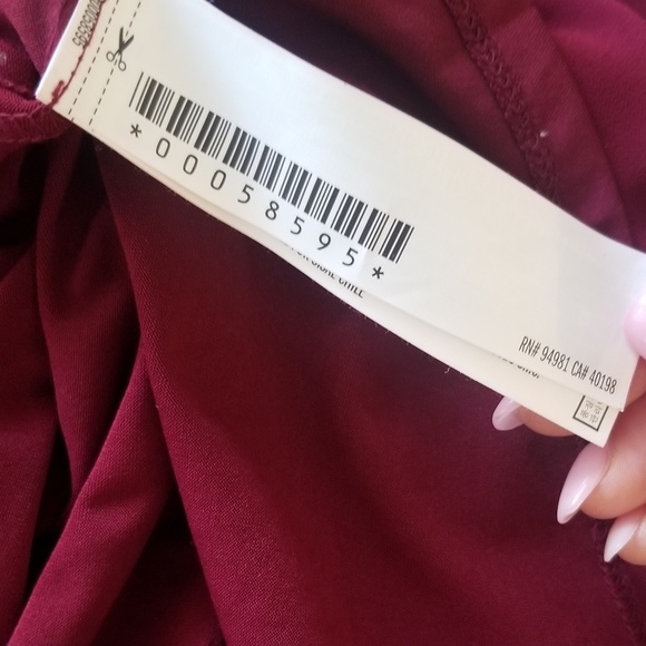 Forever 21 Burgundy Lace Dress - Picture 3 of 4